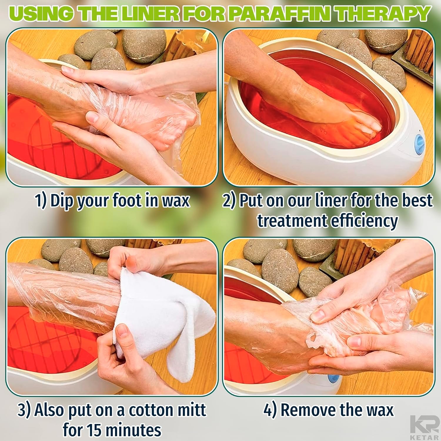 200Pcs Plastic Foot Covers Disposable Socks Foot Gloves and 200Pcs Paraffin Baths Disposable Gloves for Cleaning - Image 8