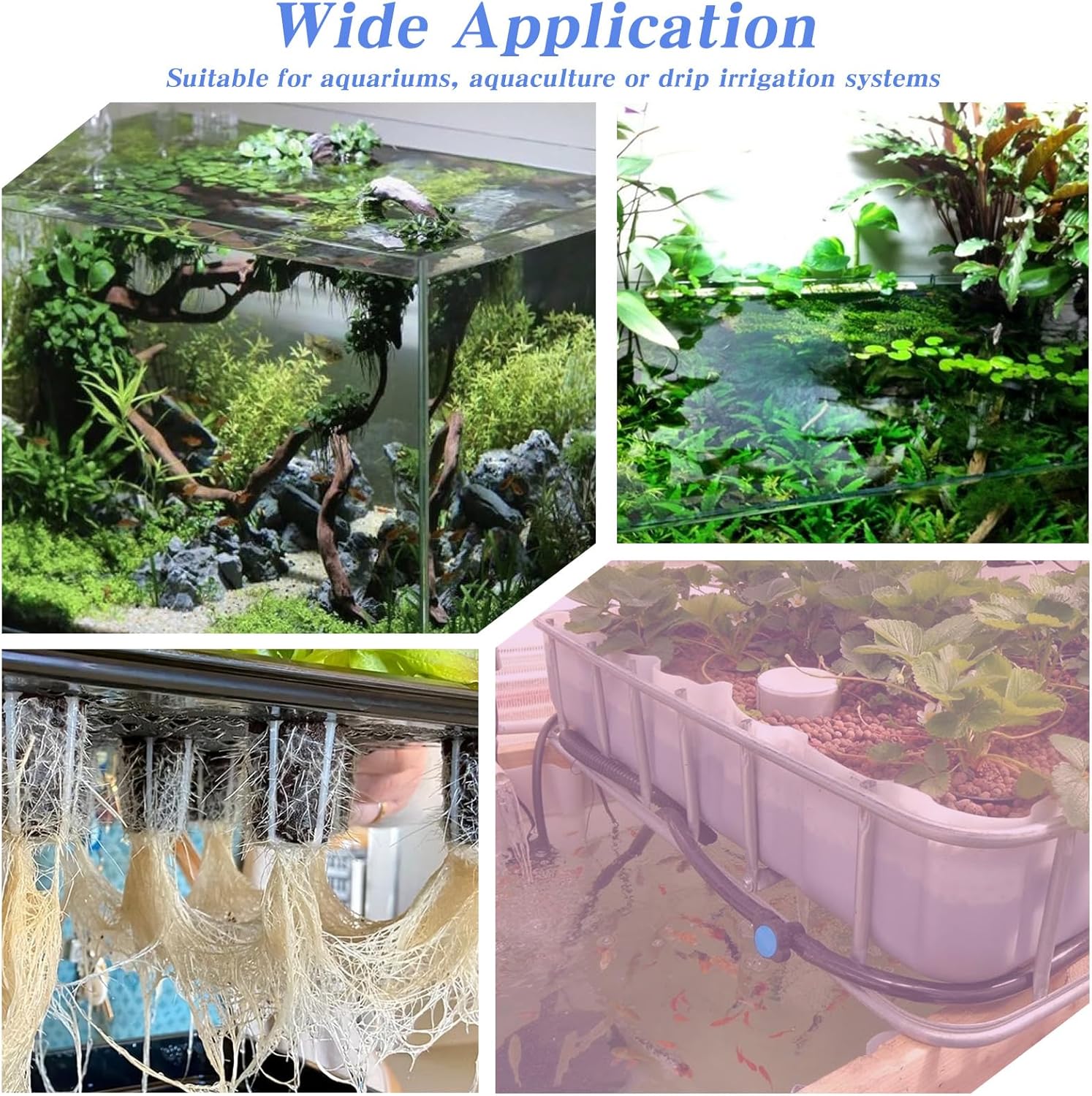 HJZHII 10 Pcs Aquarium Air Control Valves for 3/16" (4mm) ID Airline Tubing, Adjustable T Shaped Hose Connectors Black Single Way Plastic Air Flow Regulator Airpump Accessories for Fish Tanks - Image 7