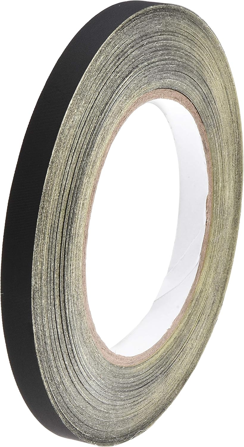 uxcell 10mm Acetate Cloth Tape for Laptop Electric Auto Guitar Repair High Temperature Adhesive Tape Black 30m/98.4Ft - Image 4