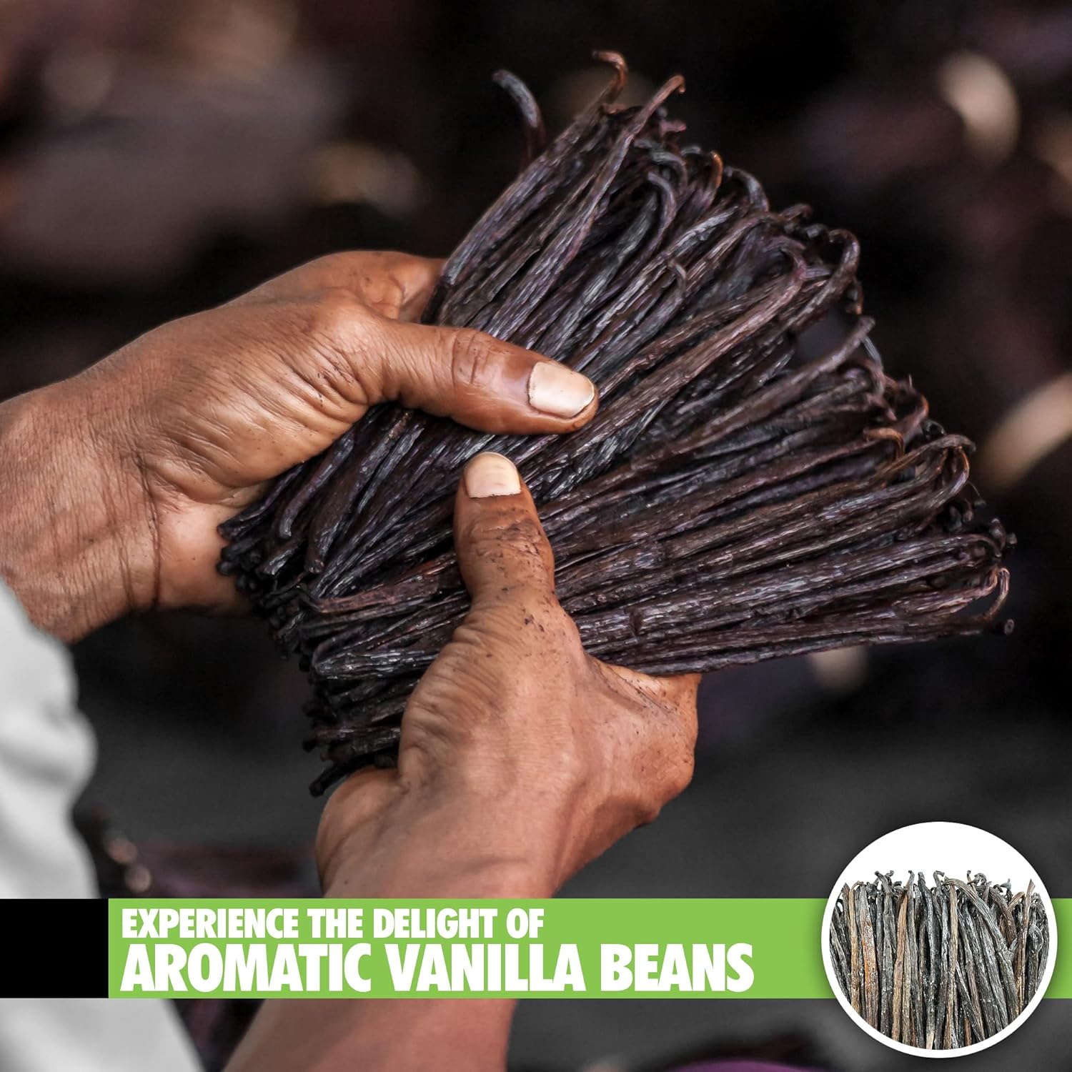 26 Organic Madagascar Vanilla Beans Extract Exclusive Grade B| 4.5" - 5.5" by FITNCLEAN VANILLA| Certified USDA Organic. Bulk Dry Whole Bourbon NON-GMO Pods - Image 5