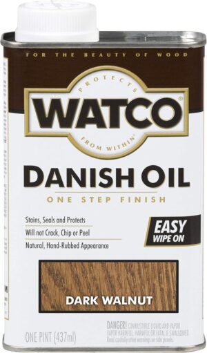 Watco 65851 Danish Oil Wood Finish,...