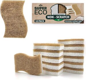 Super Eco Natural Kitchen Sponges P...
