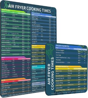 Air Fryer Cooking Times Chart Magne...
