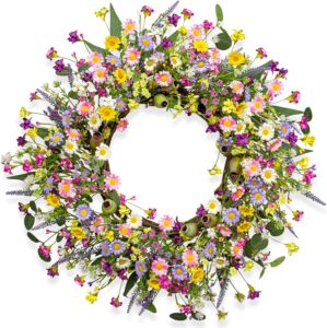 Yawwind 22 Inches Summer Wreaths fo...