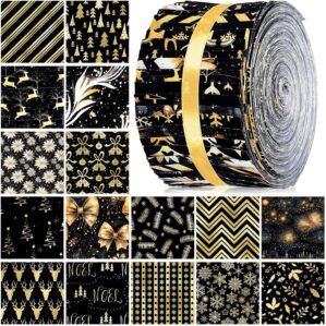 Hosuly 40 Pcs Black and Gold Jelly ...