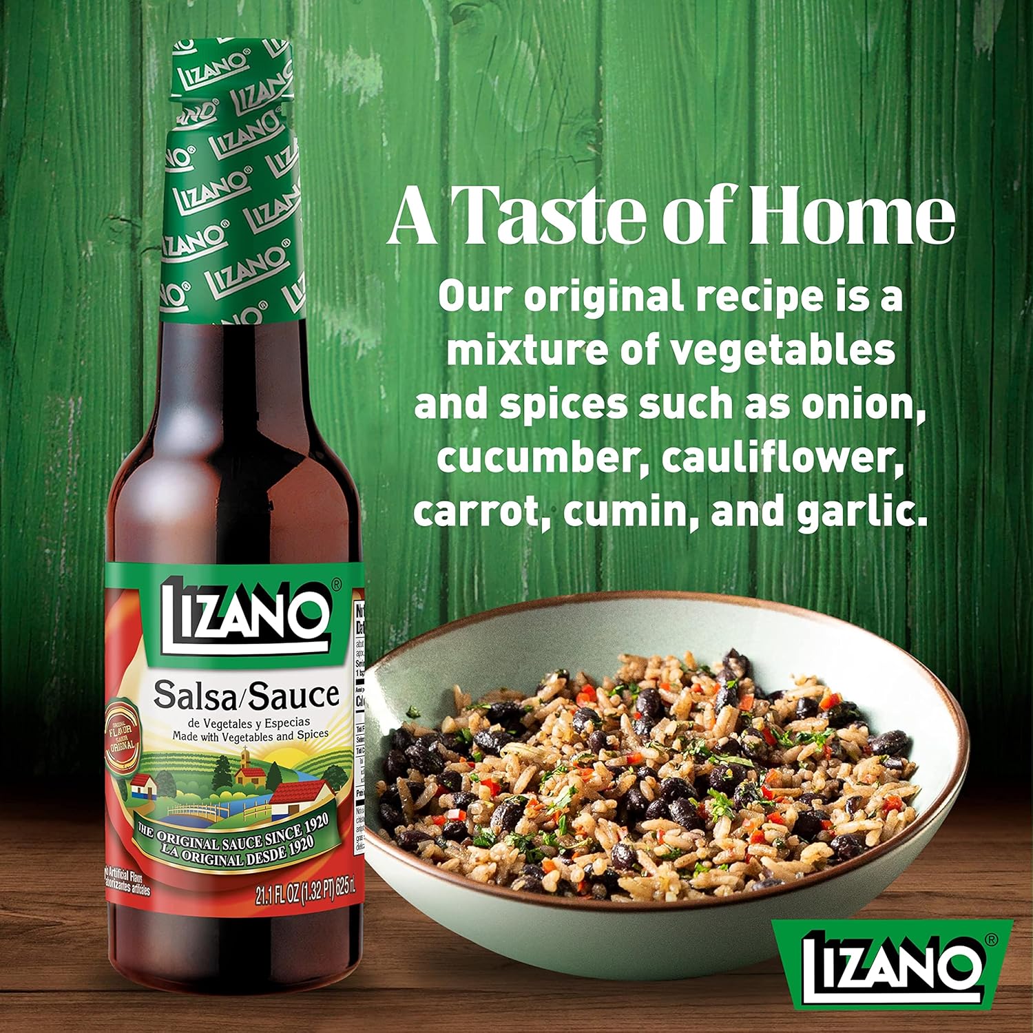 Lizano Salsa Sauce With Vegetables and Spices, 21.1 fl oz (Pack of 1) - Image 3