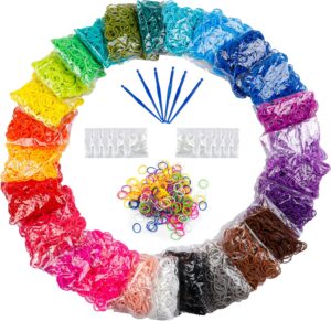 12730+ Loom Rubber Bands Refill Kit...