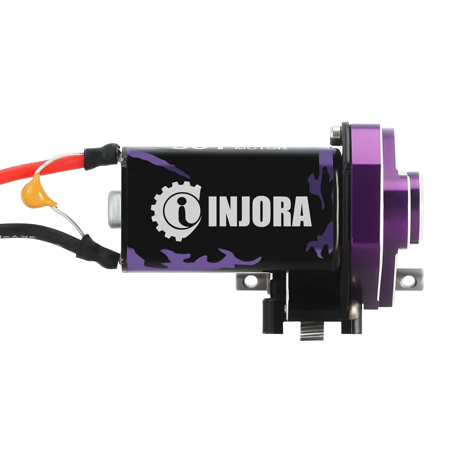 INJORA 050 50T Brushed Motor with Helical Gear Complete Transmission for SCX24 1/24 RC Crawler Upgrade - Image 5