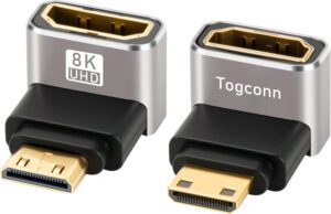 90 Degree Mini HDMI to HDMI Adapter...