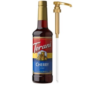 Torani Cherry Syrup for Drinks, Fla...