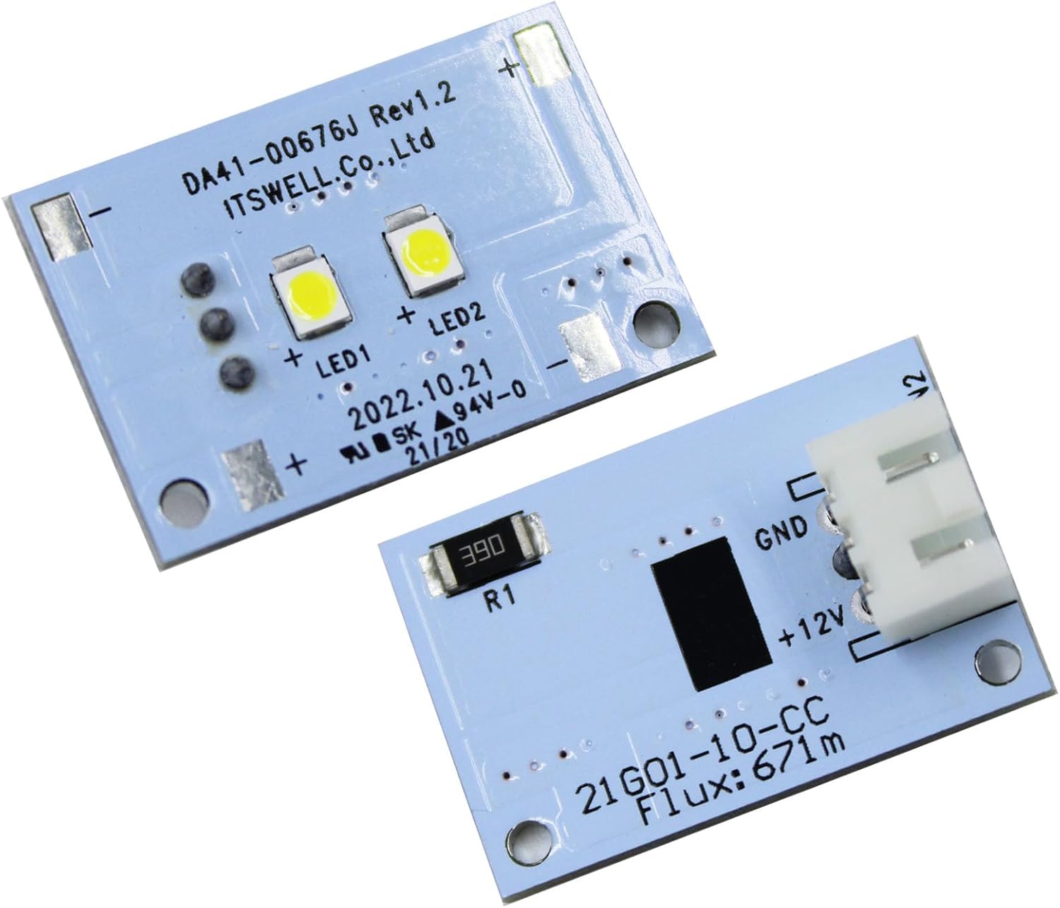 DA41-00676J led Light Freezer LED Light Fit for Samsung Refrigerator AP6000168 PS11732779 EAP11732779 - Image 2