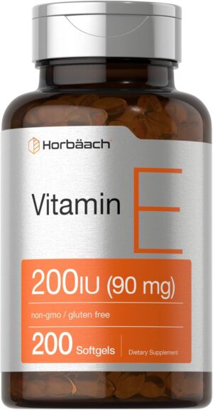 Horbäach Vitamin E Softgel Capsule...