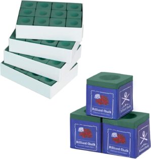 Kmise Professional Pool Cue Chalk, ...