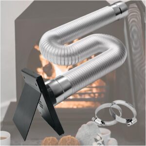 2 in Pellet Stove Vent Pipe Kit,Out...