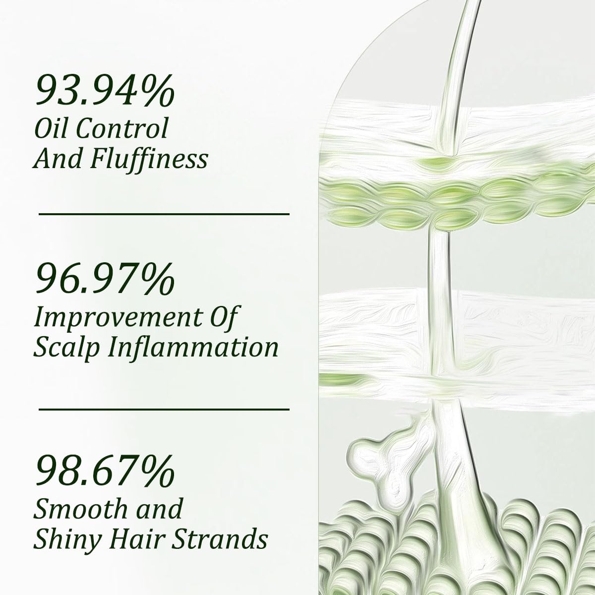 2 PACK Batana Oil Shampoo, Rosemary Shampoo,Nourishing & Rejuvenating for Softness & Volume, Suitable for Men & Women, Reduces Hair Loss (20.28.14 fl oz) - Image 5