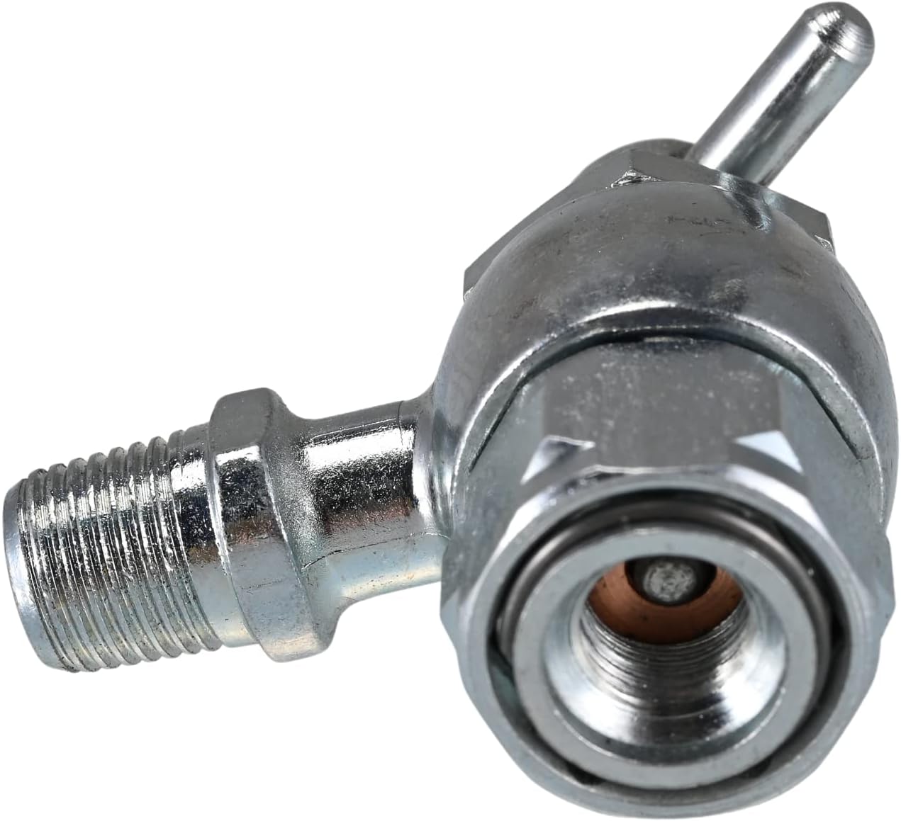 KZU High Pressure Strut Coupler, Aircraft Tool Schrader 556, No Loss Air Chuck for Shock Inflation 1/8 NPT Male Fitting, AV556 Schrader Valve Tool, Couplings to Fill Shocks - Image 3