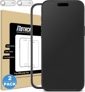 Mothca 2 Pack Matte Glass Screen Pr...