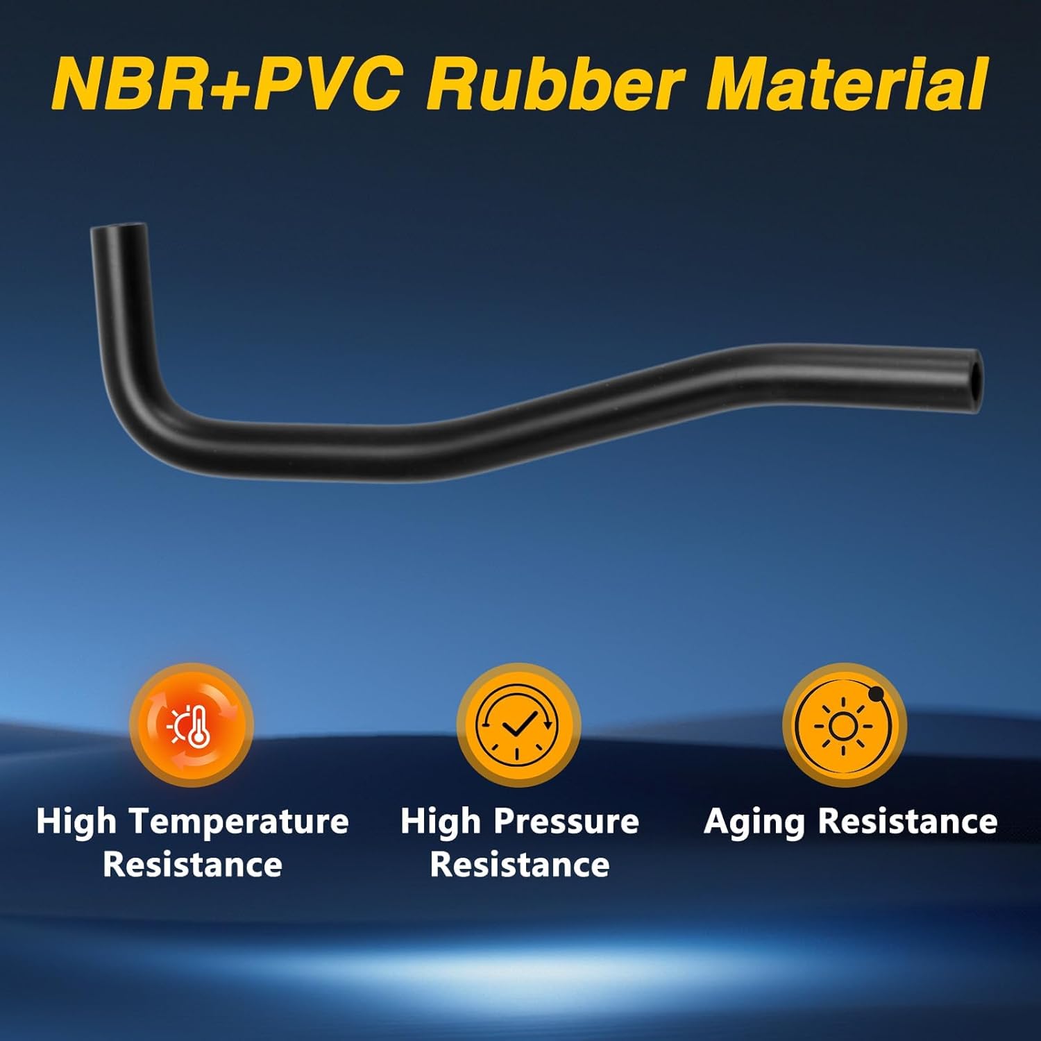 FUSCH Automotive Vacuum Hose - PCV valve hose Compatible with Subaru Crosstrek 2.0L 2015-2017, Forester 2.5L 2011-2016, Impreza 2.0L 2012-2016, Replace# 99071AD690 99071AD630 - Image 2