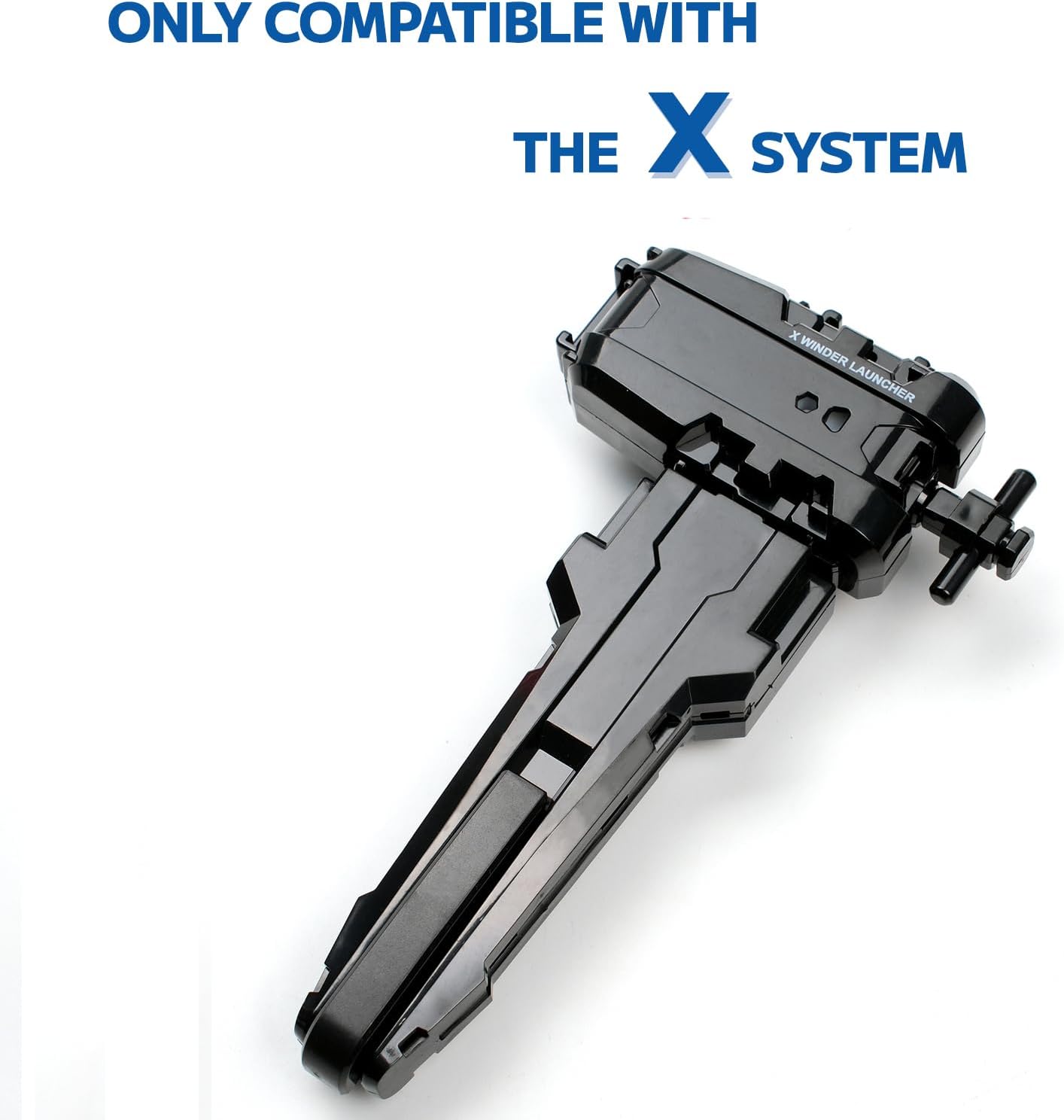 2 Pack X String Launchers, Blade X Winder Launcher with Grip, Two Launch Mode, Only Work with X Right Spinning Top(Blue+Black) - Image 7