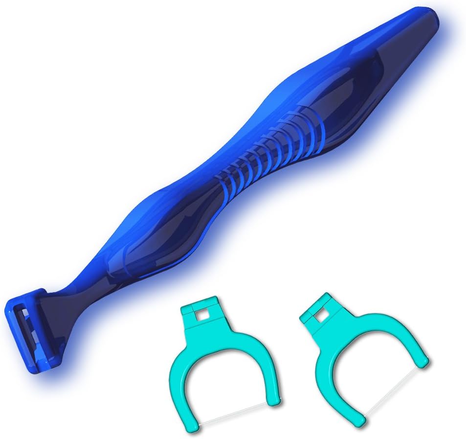 T.Smile NoFuss Dental Flosser Kit, 5-inch Long Handle & Refill Heads, Extra-Strength Floss for Comfortable Clean, Fluoride Free, (2 Handles + 200 Extra-Strength Floss Refills) - Image 5