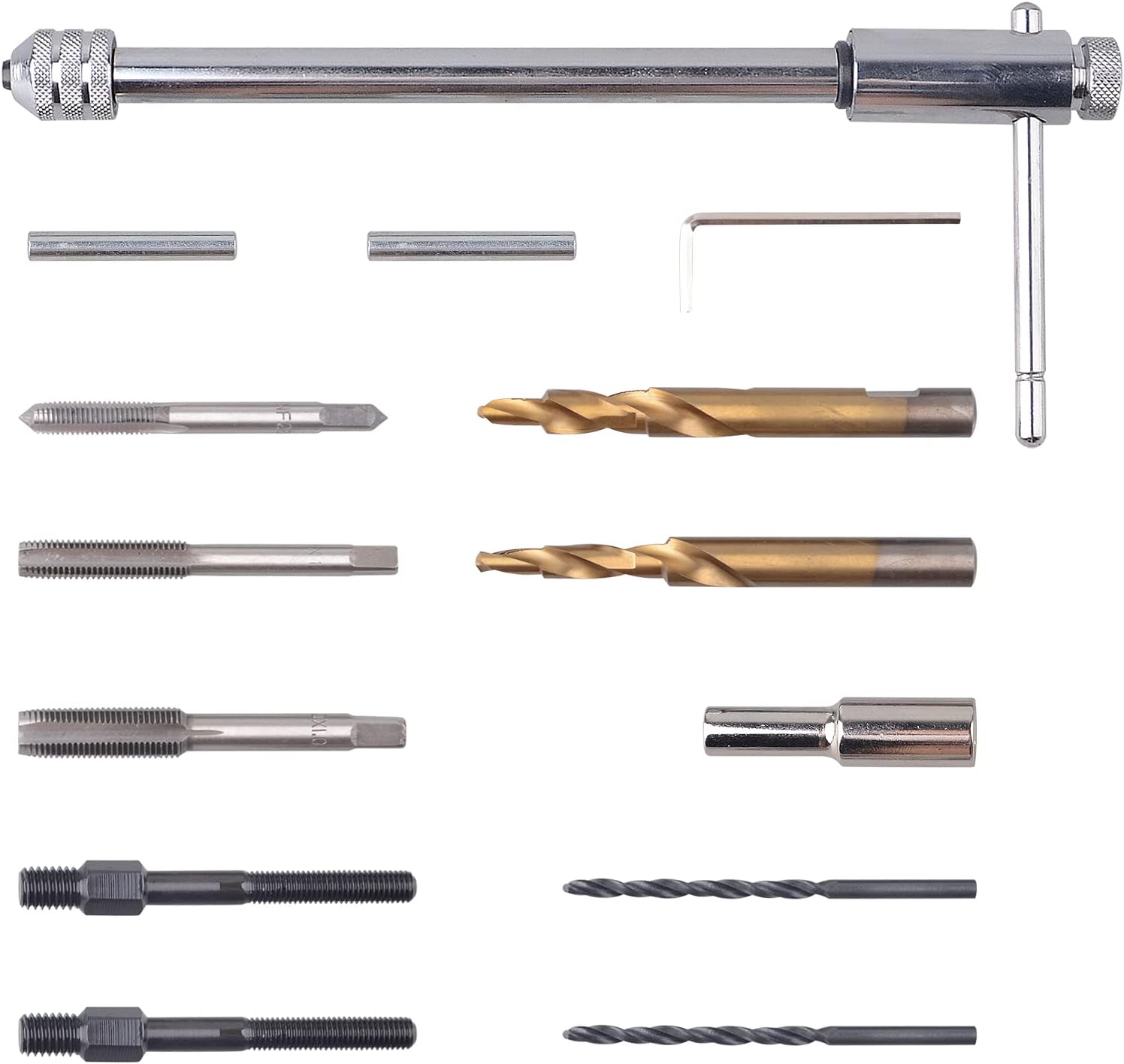 DAYUAN 16pcs Glow Plug Removal Tool, 8mm 10mm Damaged Glow Plug Extractor Repair Tool Set for Cylinder Heads 0.3in 0.4in Glow Plug Remover Kit - Image 5