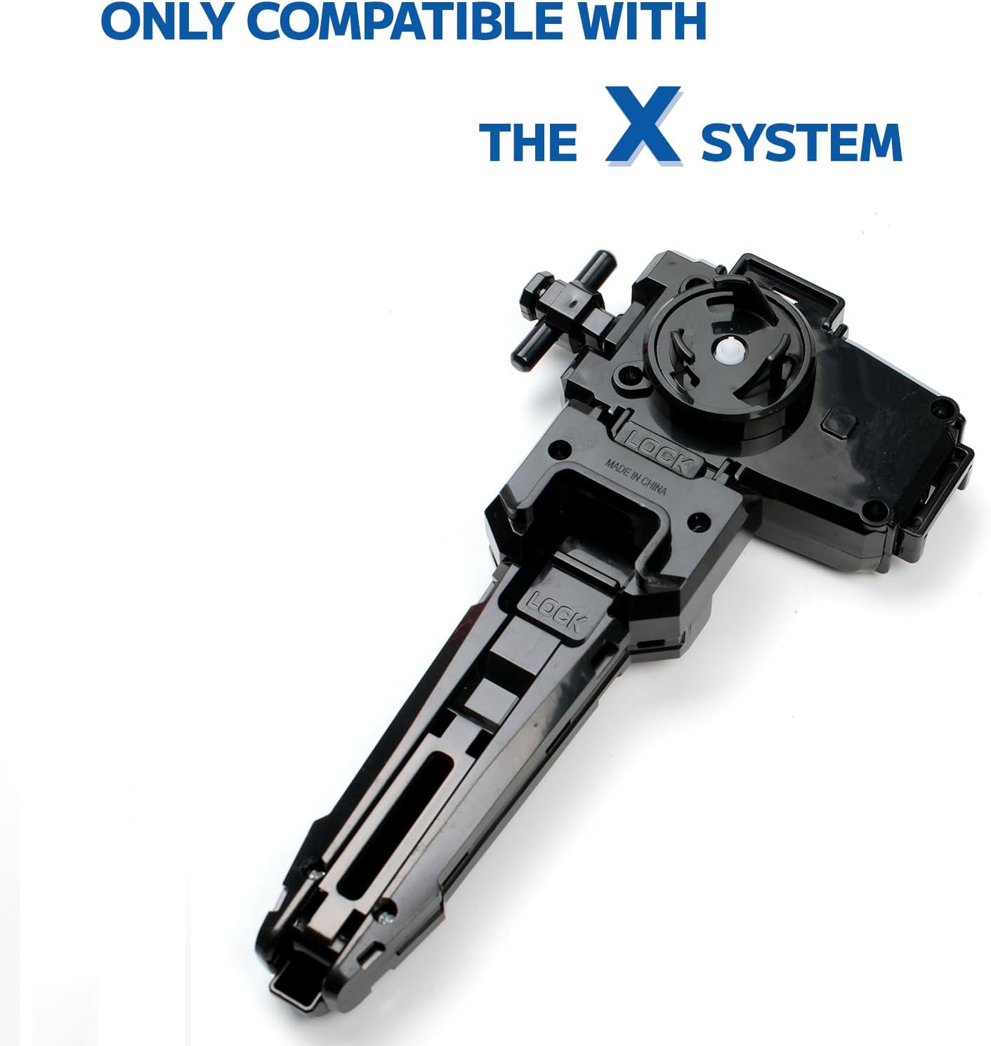 2 Pack X String Launchers, Blade X Winder Launcher with Grip, Two Launch Mode, Only Work with X Right Spinning Top(Blue+Black) - Image 6