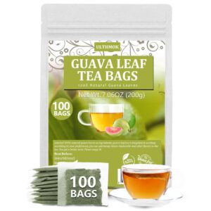 Premium 100 Guava Leaf Tea Bags, Ma...