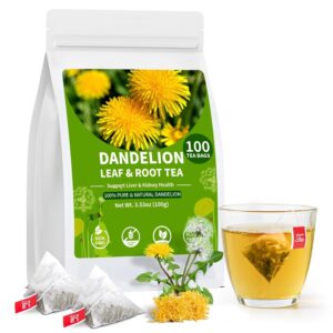 Dandelion Leaf and Root Tea bags, N...
