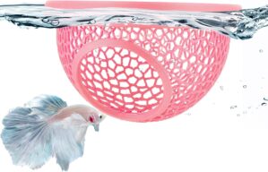 Pink Floating Betta Hide & Shr...