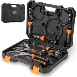 Oil Filter Wrench Set, 8 Piece Adju...