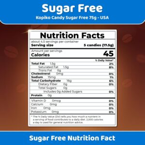 Kopiko Sugar Free Coffee Candy – ...