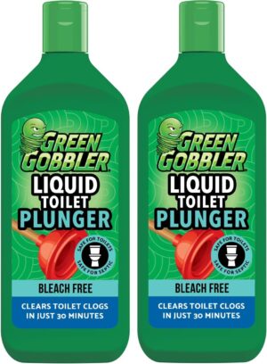 Green Gobbler Liquid Toilet Plunger...