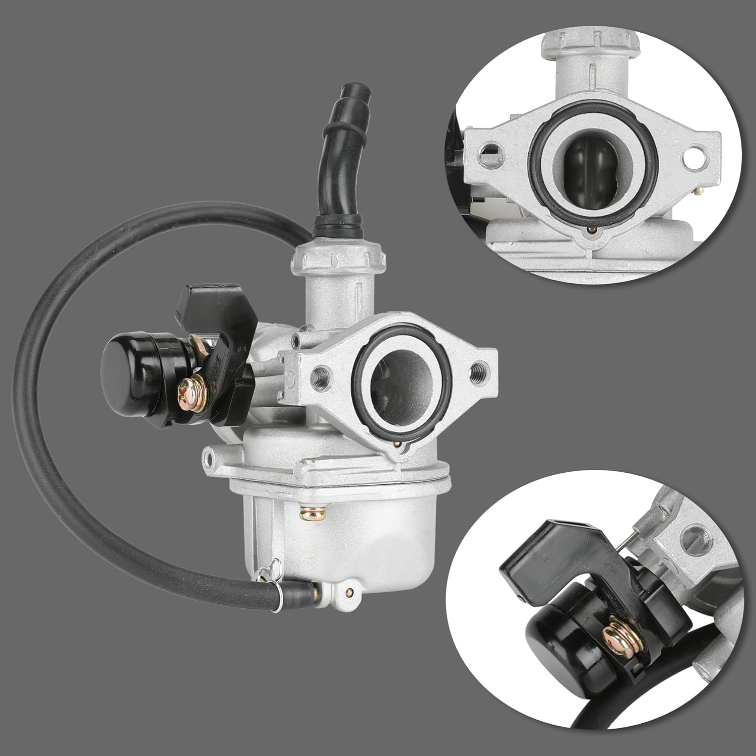 YOXUFA PZ19 19mm Carburetor 7/8 22mm Throttle Assembly for Apollo TaoTao Baja Coolster110cc 125cc 50cc 70cc Pit Dirt Bike ATV SSR Xmotos X-Pro Chinese 4 Wheel Quad 4 Stroke Parts - Image 7