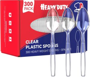 JOLLY CHEF 300 Count Clear Plastic ...