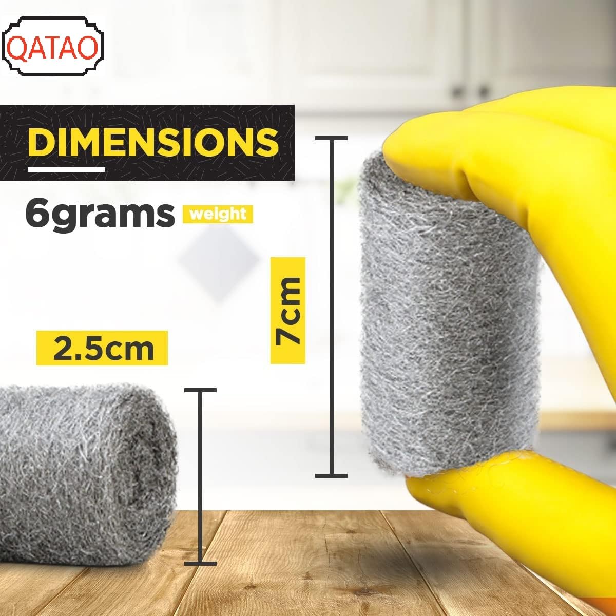 0000 Steel Wool for Mice Control - 40 Pack Fine Grade Stainless Steel Wool for Filling Holes, Rodent Proofing & Home Protection - Metal Wool for Gaps, Wood & Metal Surfaces - Image 2