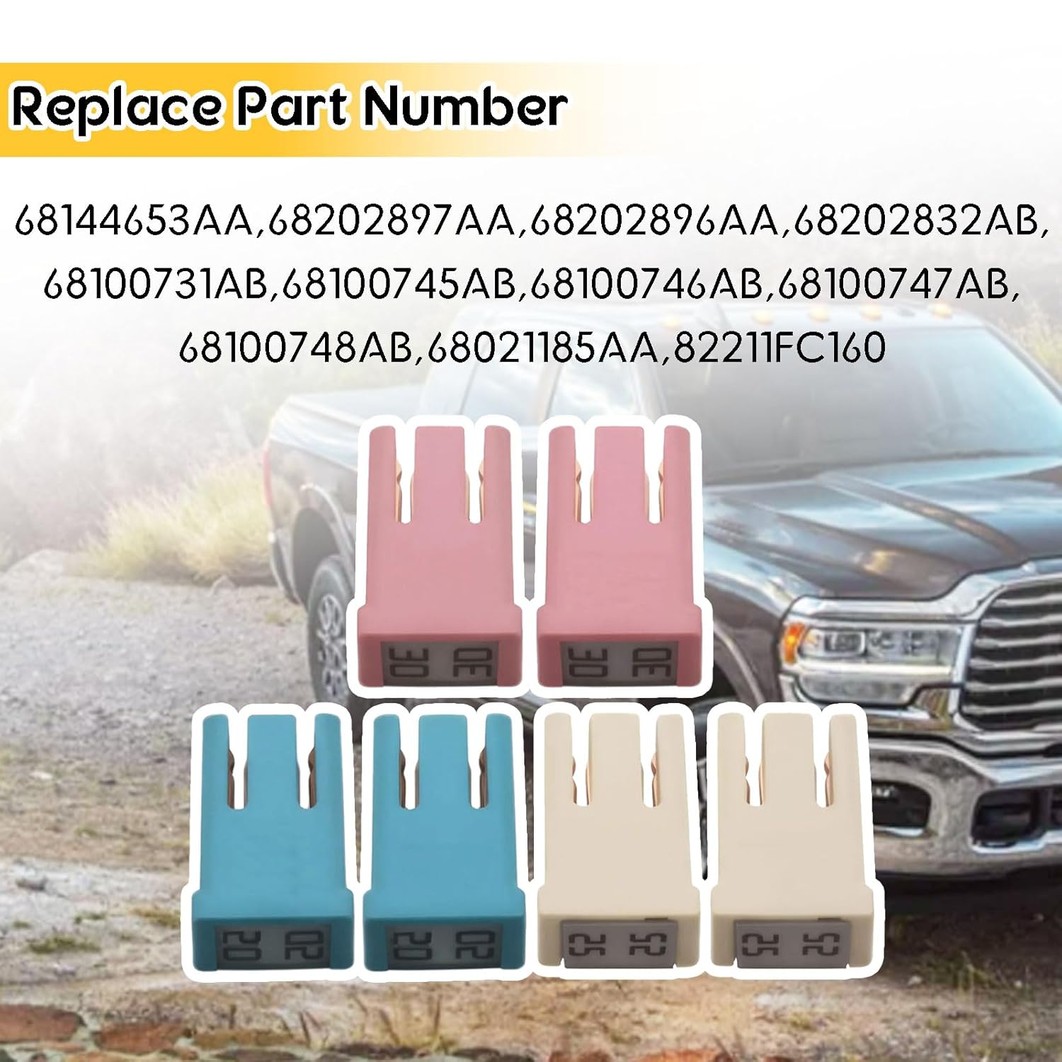 Micro Fuse KIT Compatible with Dodge Ram Trucks 2013-2022 2500 3500 & 2014-2022 1500 EcoDiesel - Image 4