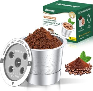 CAPMESSO Reusable K Cups for Keurig...