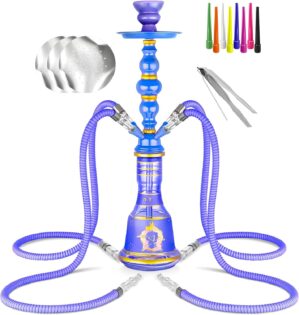21” Hookah Set 4 Hose Hookah ...