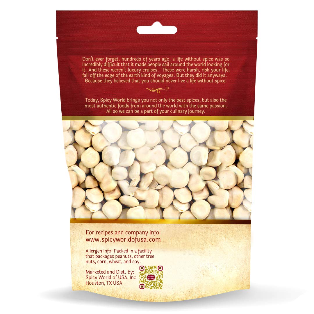 Spicy World Lupini Beans Dry Large 2 Pound Bulk Bag (32oz) - High Protein Legume, Vegan, Authentic - Image 2