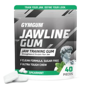 GYMGUM Jawline Gum Ultra Hard Chewi...