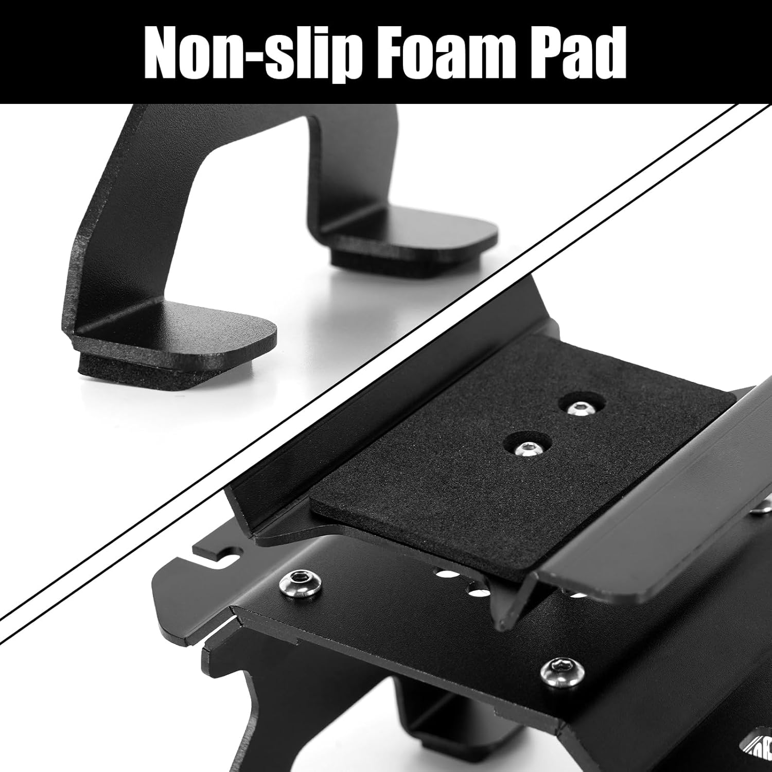 INJORA Aluminum 80g RC Car Stand with Shock Holder for 1/24 1/18 RC Crawler Upgrade(Black) - Image 5