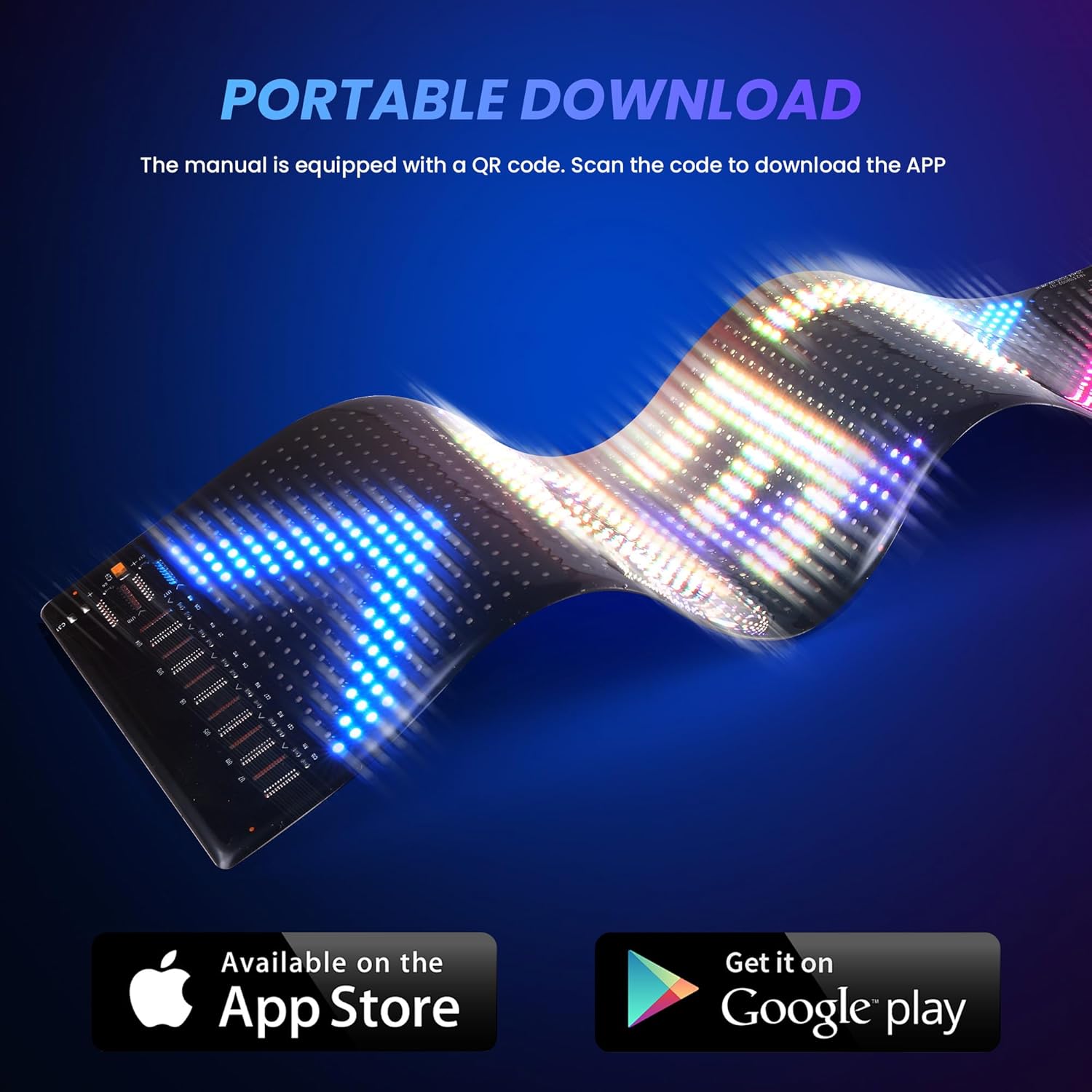 2PCS Devil Eyes Light for Cars,Led Eyes for Car Windshield,Programmable Led Sign,Controlled by a Remote Control and a Bluetooth APP,Suitable for Cars, SUVs & Trucks. - Image 3