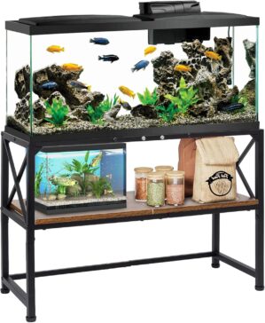 Aquarium Stand, 30 Gallon Fish Tank...