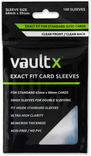 Vault X Exact Fit Trading Card Slee...