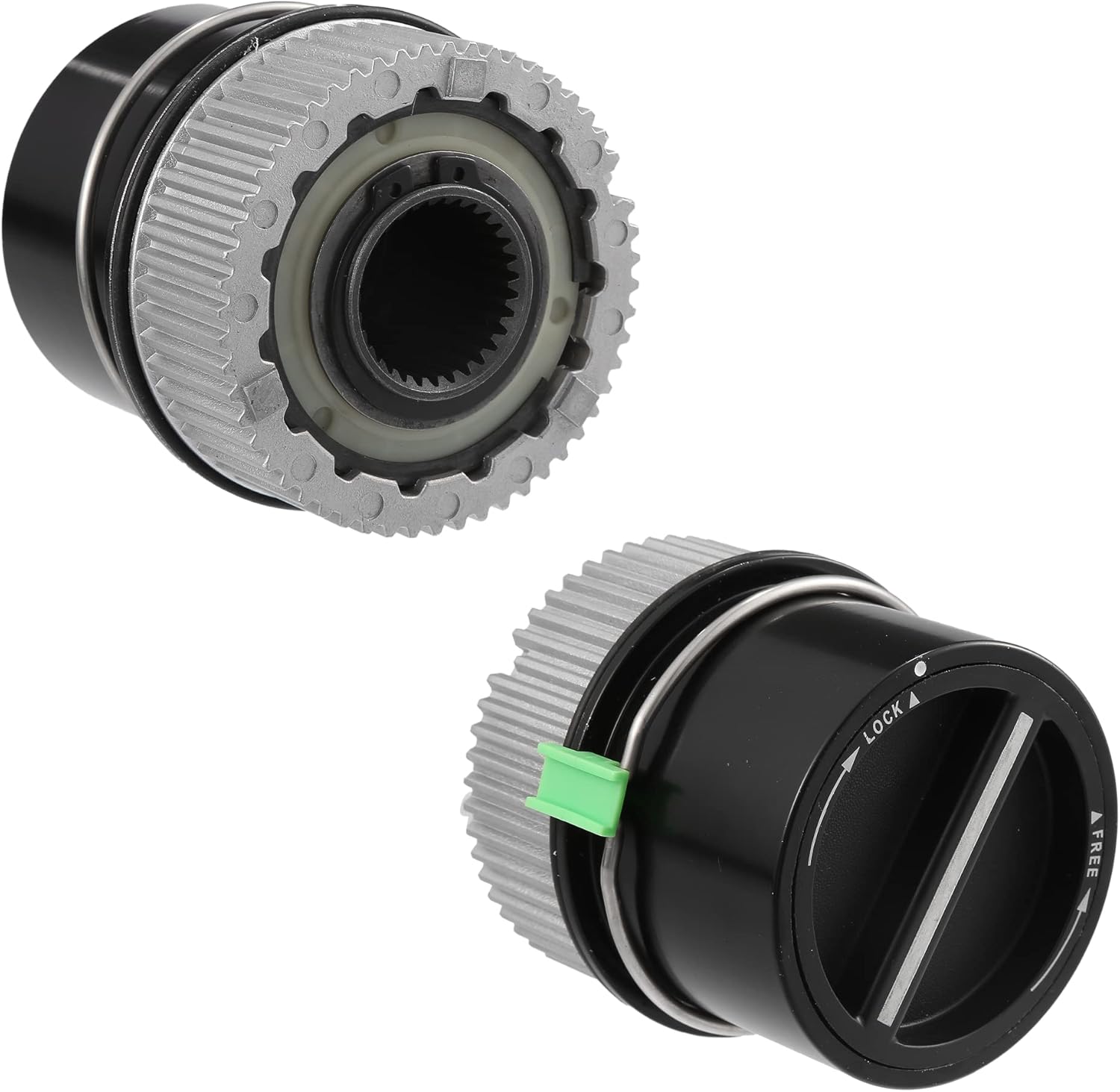 X AUTOHAUX 1 Pair 4WD Front Manual Wheel Locking Hub 1C3Z-3B396-DA for Ford F250 F350 F450 F550 1999-2004 for Ford Excursion 2000-2005 4x4 Manual Locking Hub Axle Actuator Locking Drive Hub