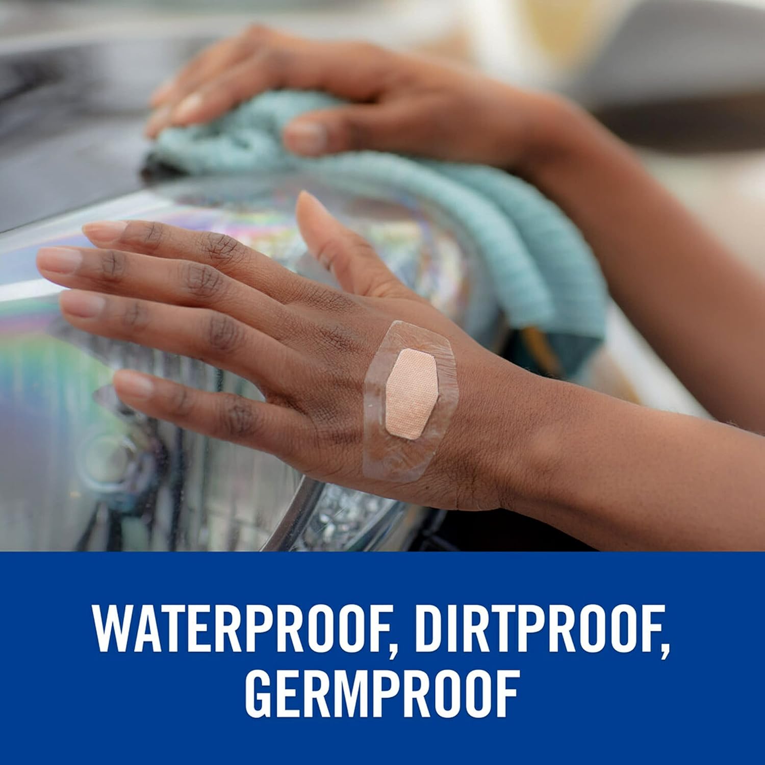 Nexcare Waterproof Clear Bandages, Covers and protect cuts, scrapes and blisters, One Size, 20 Count - Image 6