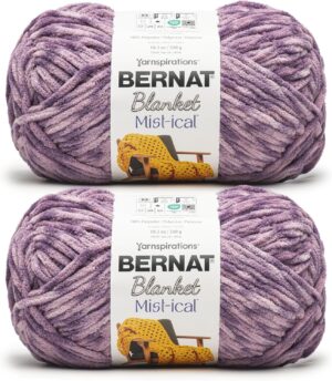 Bernat Blanket Mist-ical Purple Sky...