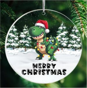 Dinosaur Ornament, Dinosaur Gifts f...
