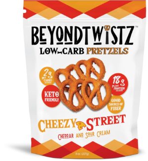 BeyondTwistz Low Carb Pretzels, Che...