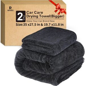 Microfiber Towels For Cars 2-Pack C...